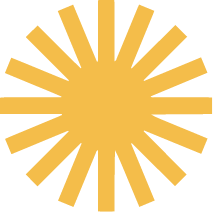 Sunburst logo - Mosaic Church, Freeport, FL