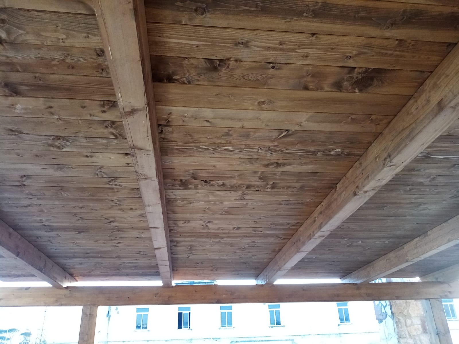 struttura in legno lamellare 4