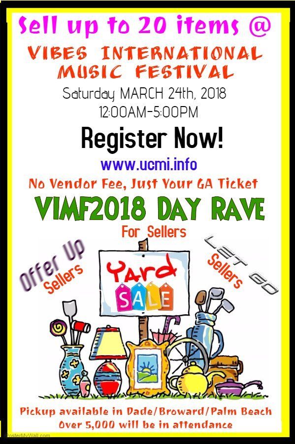 Day Rave Community Yard Sale
