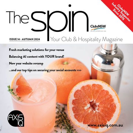 The Spin Mag Club and Hospitality Magazine Issue 8 Winter 2021