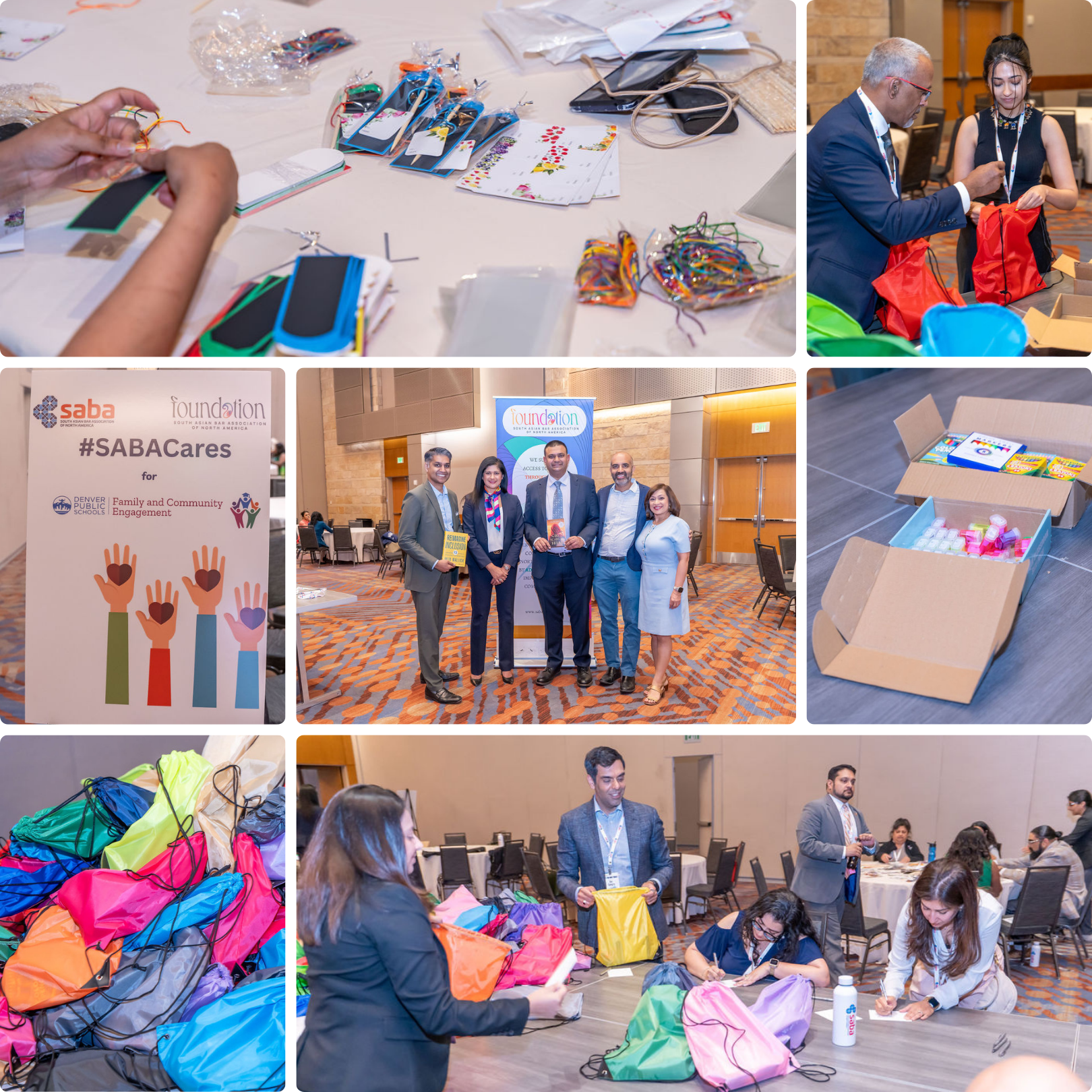 SABA Cares 2025 Collage SABA Cares 2025 Collage