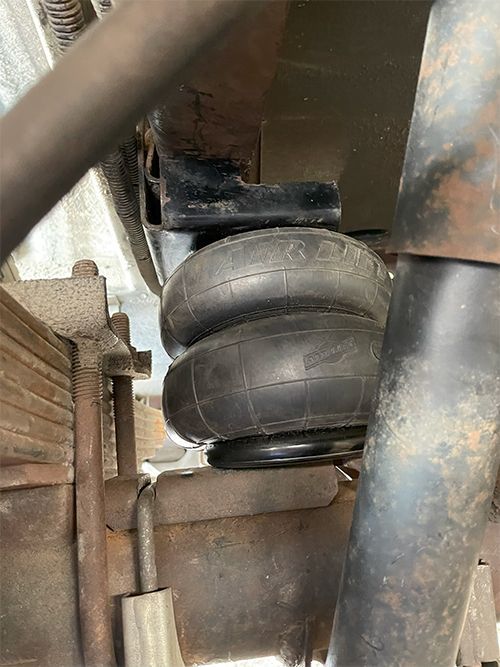 car suspension air bag system