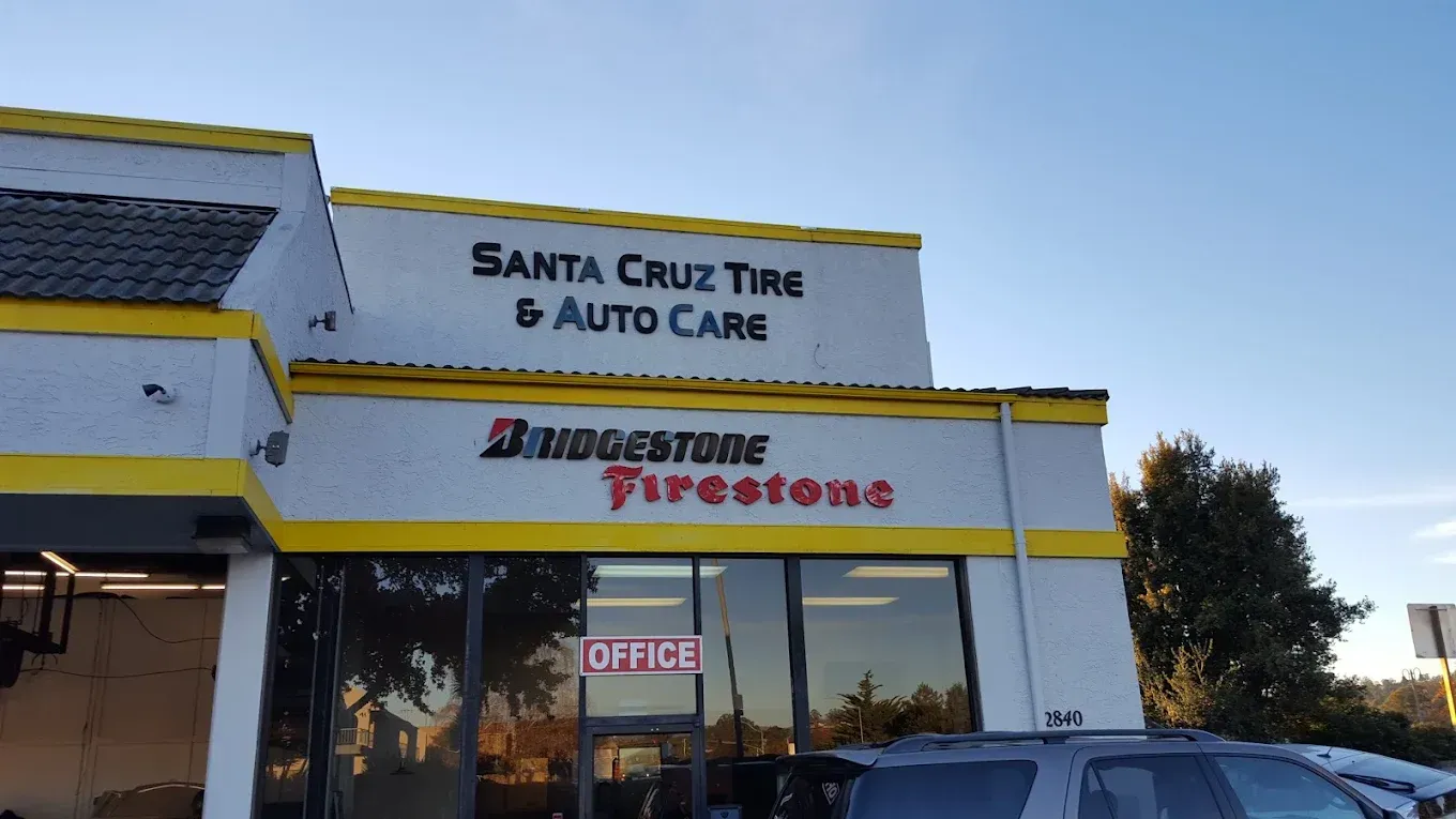 Front of Auto Shop Office | Santa Cruz Tire and Auto Care