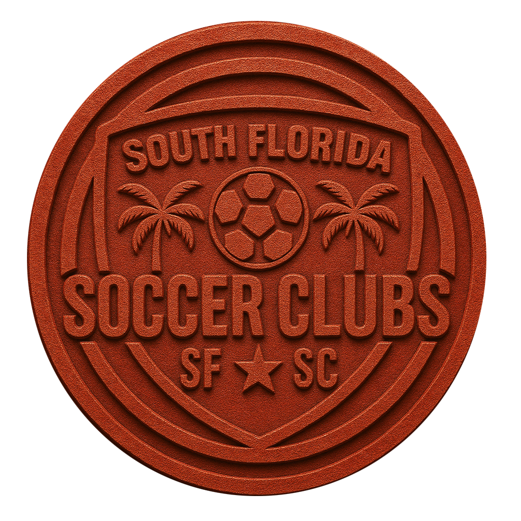 A coin that says south florida soccer clubs sf sc