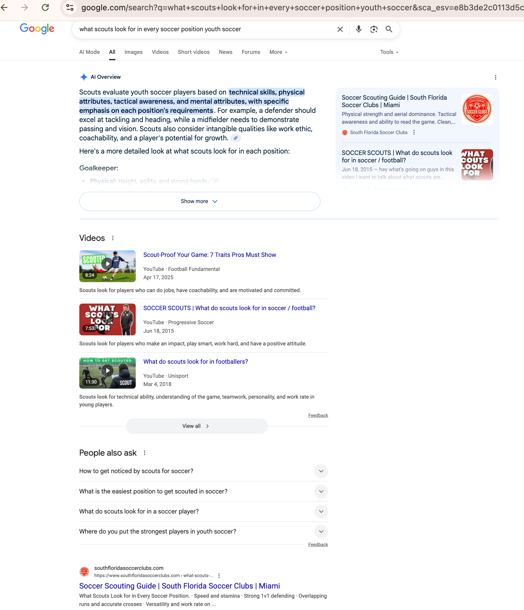 Google search results for 