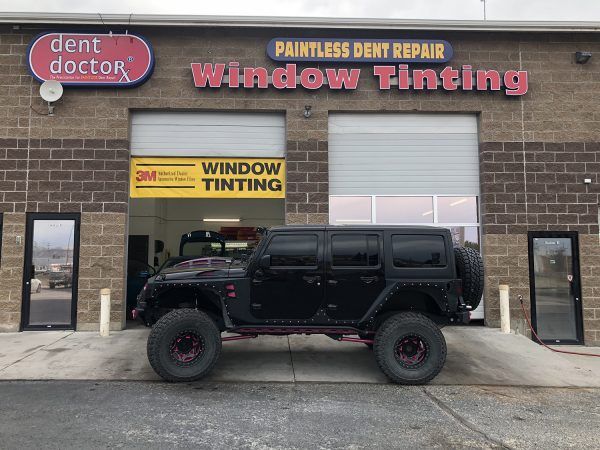 After Putting Window Tint — Montrose, CO — The Dent Doctor