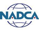 The nadca logo has a globe in the middle of it.