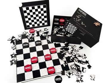 Starz Checkerboard puzzle