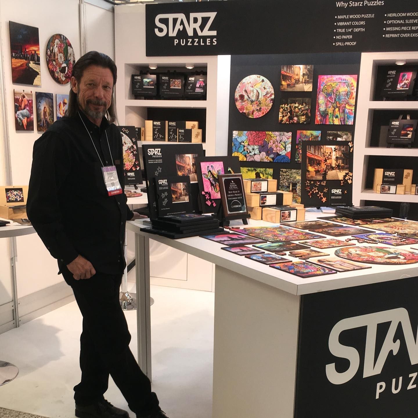 Tom Cholewa. Creator, Designer and Founder of Starz Puzzles.