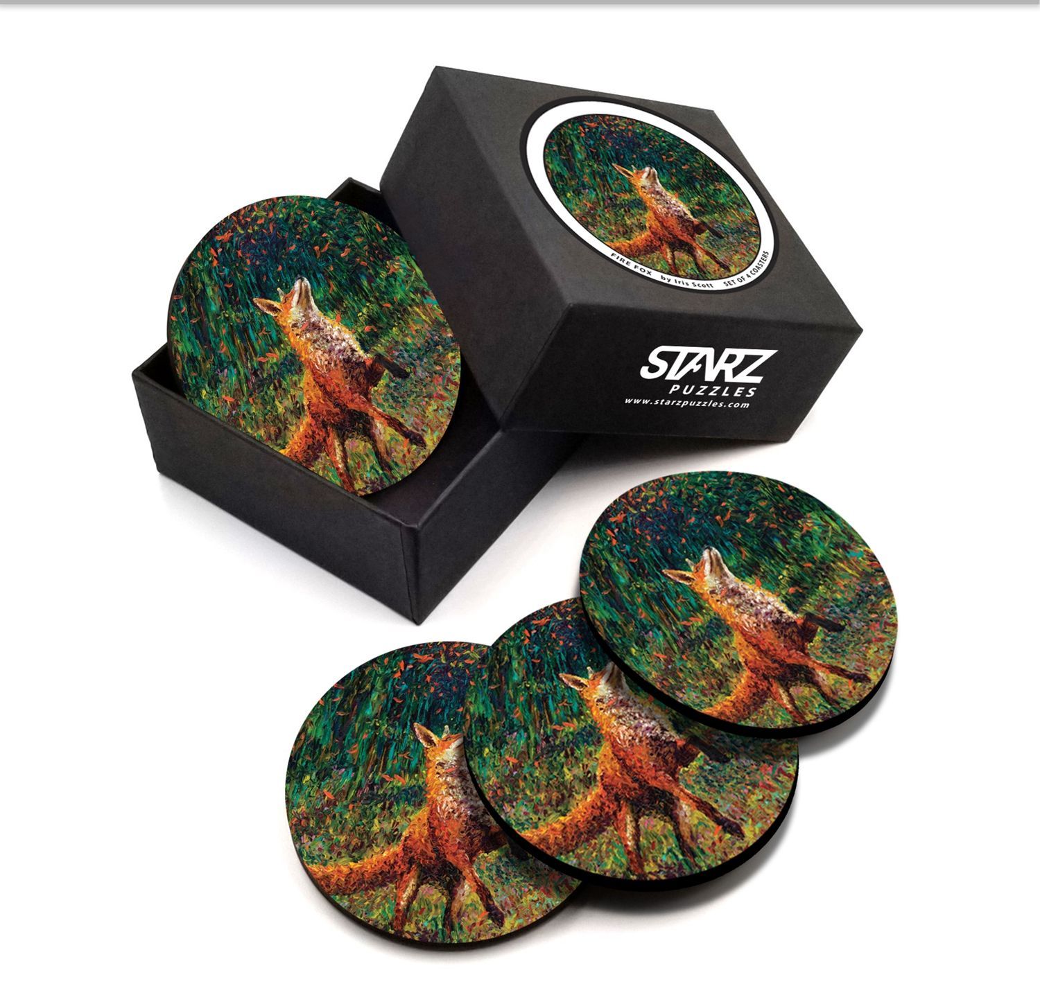 Starz Puzzles Coasters Fox