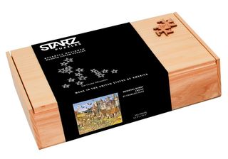 Starz Puzzles Hand-crafted Heirloom Wood Box