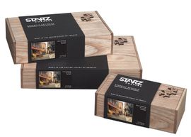 Starz Puzzles Hand-crafted Heirloom Wood Box