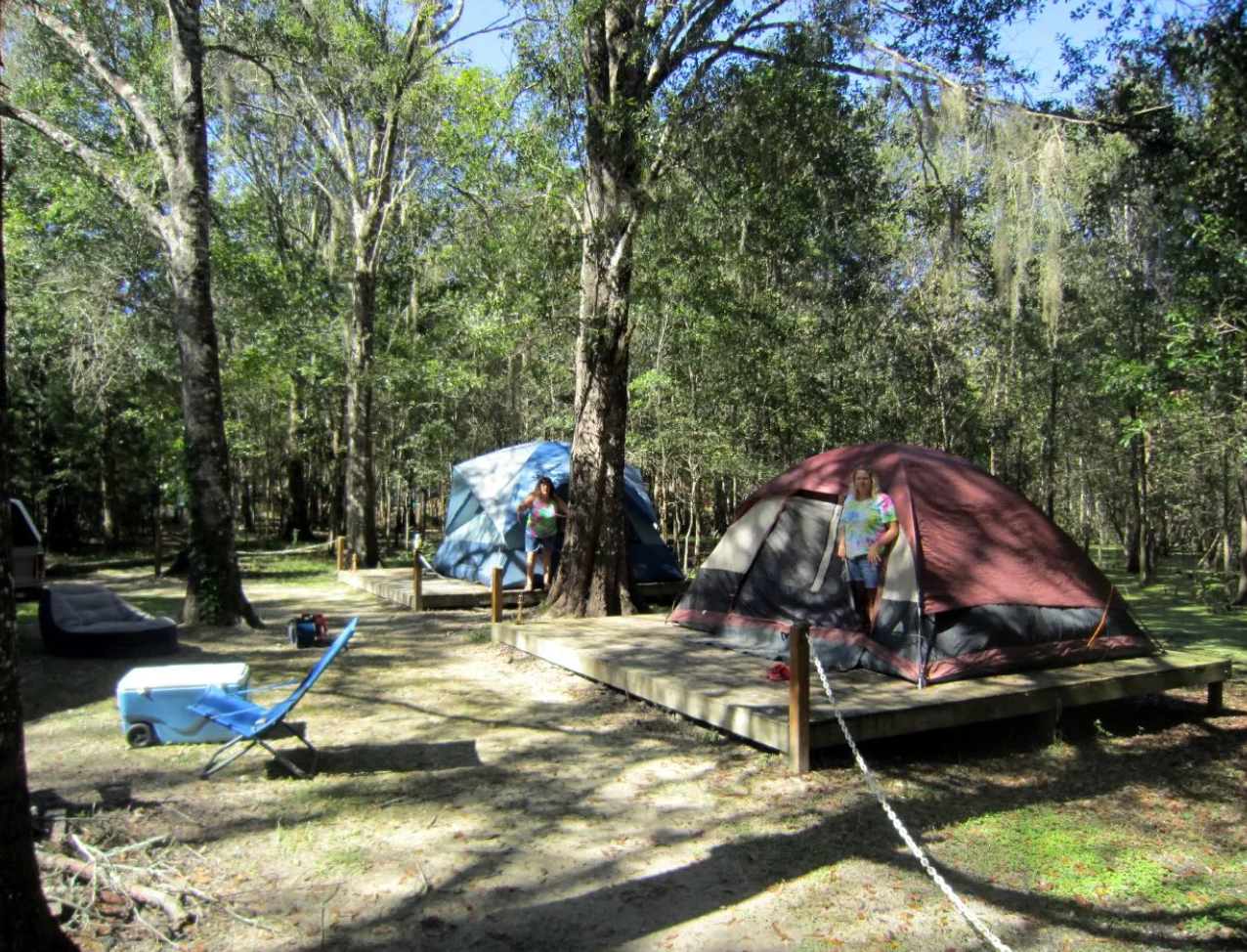 Camping at Riverside Lodge Resort