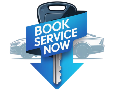 Book your service and get a cost estimate for your auto lock or key service today! A ribbon saying