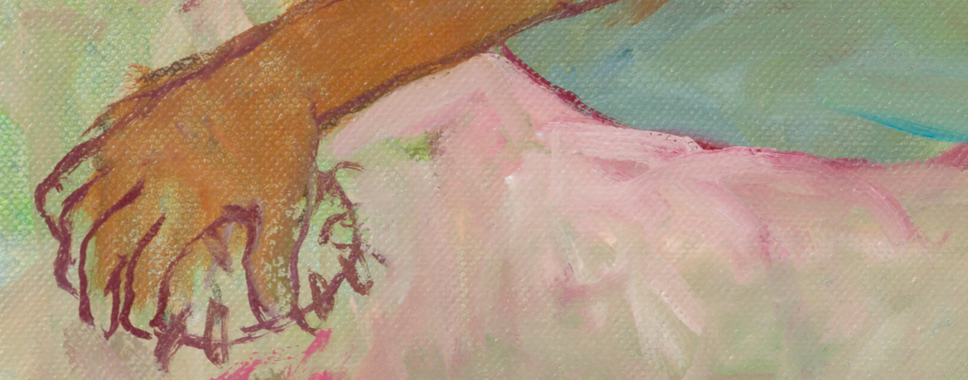 Philemona Williamson painting detail
