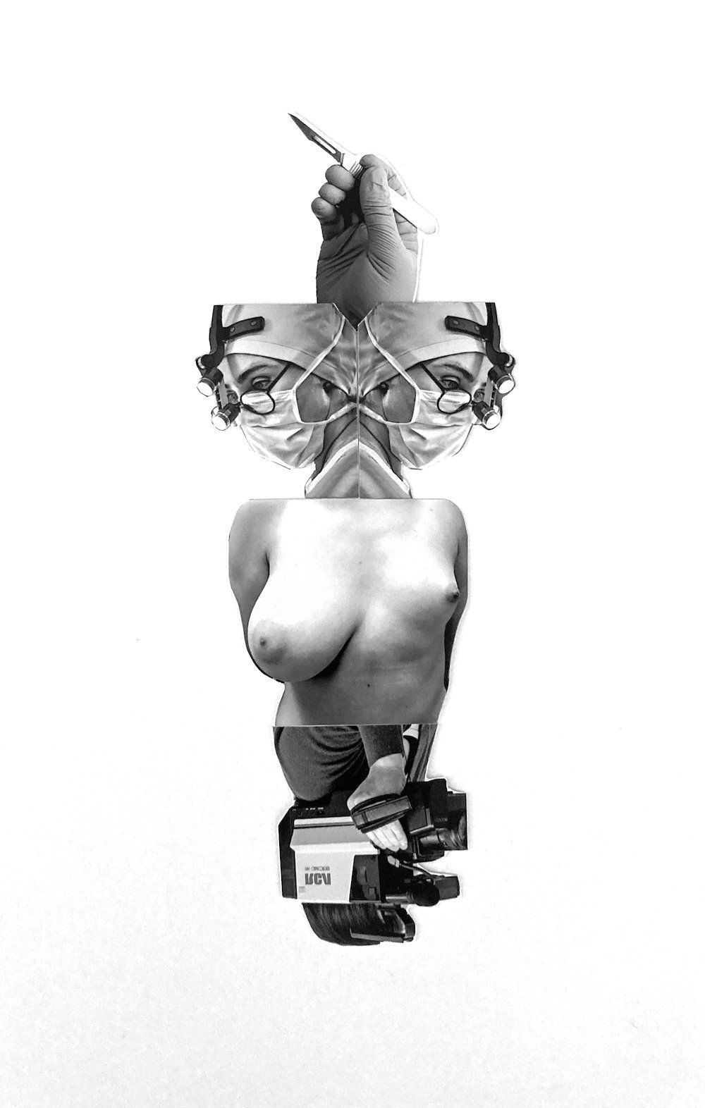 Fix (2024) photocollage by Lala Drona