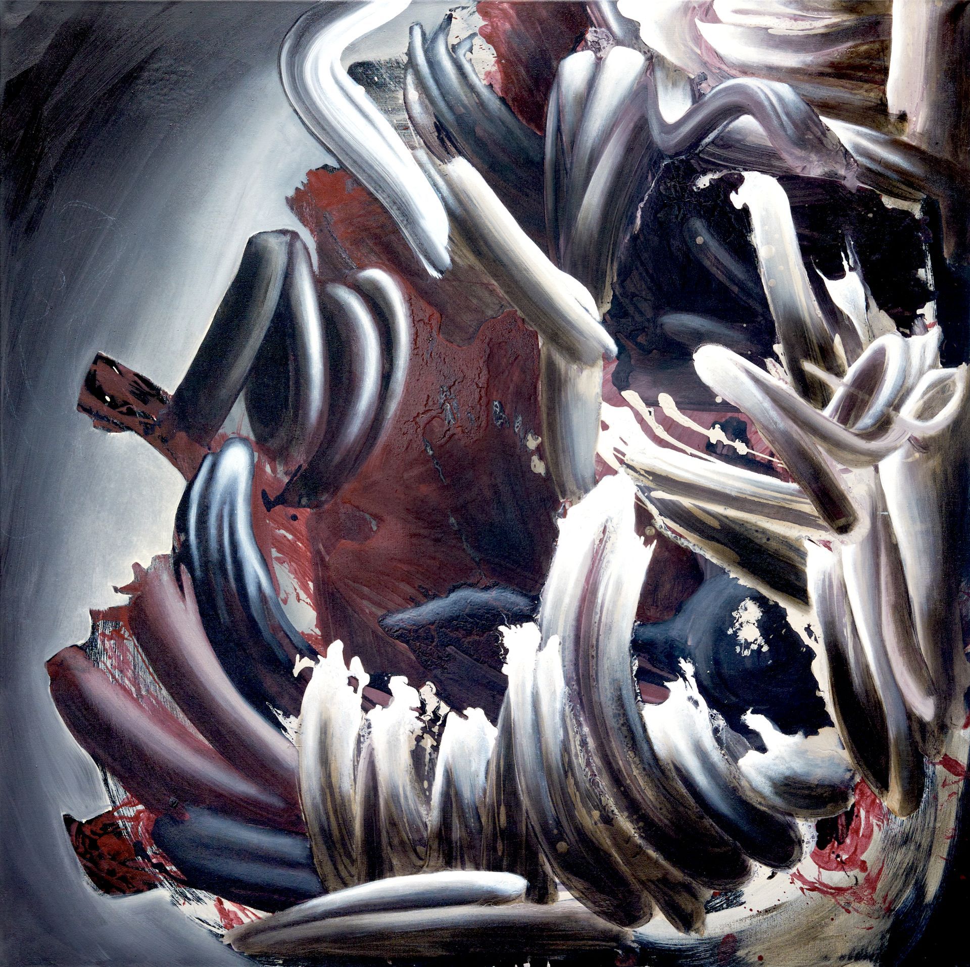 Sadistic Doodle panel 1 Lala Drona Abstract figurative