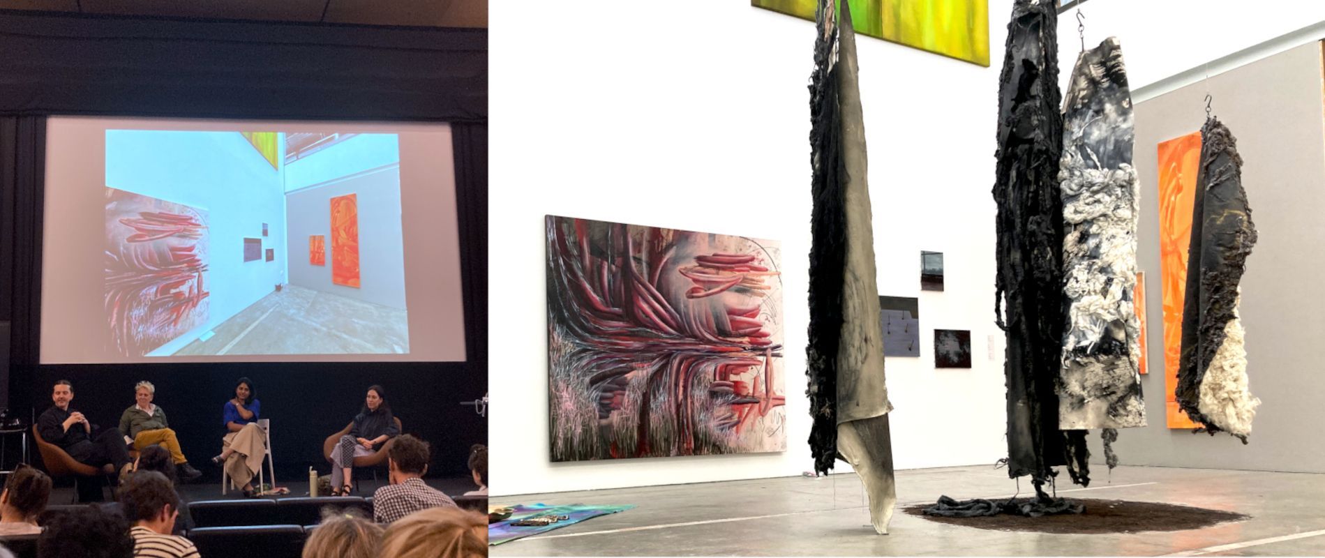 RCA MA Painting panel post degree show 2025