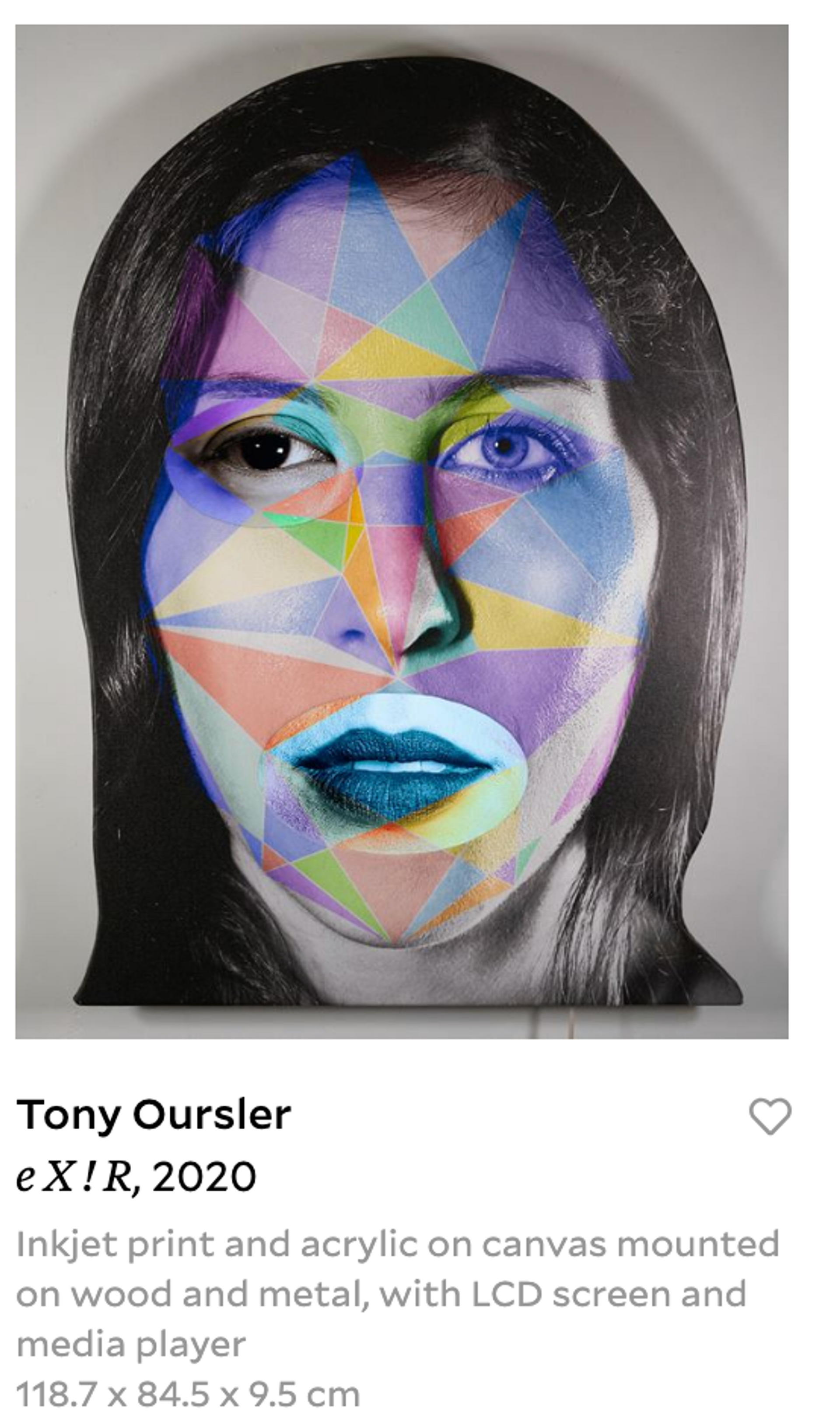 Tony Oursler in Expanded Painting