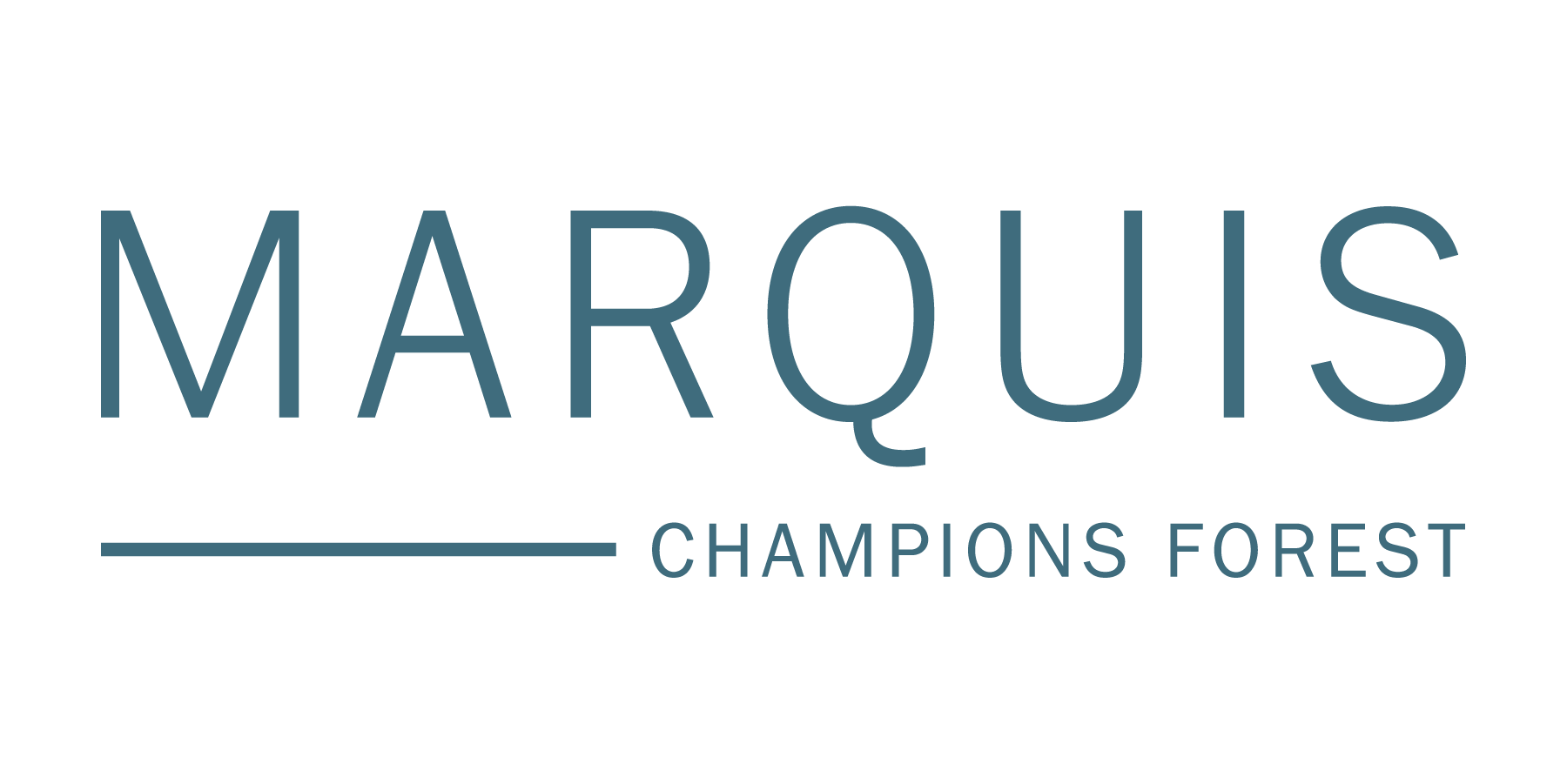 Marquis Champions Forest logo.