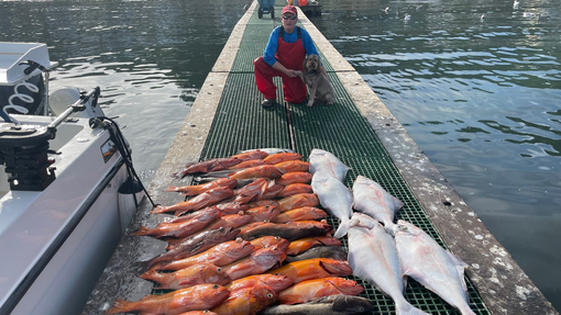 Bottomfish fishing charters departing from Neah Bay, Washington.