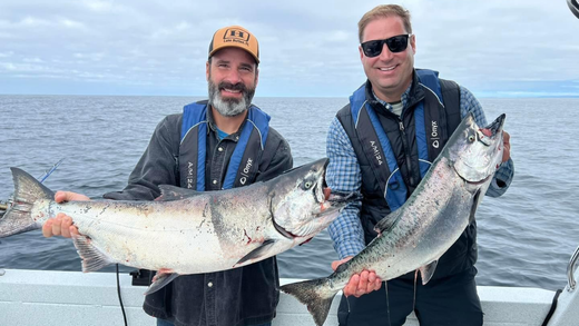Salmon fishing charters departing from Neah Bay, Washington.