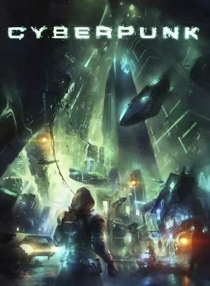A poster for a video game called cyberpunk.