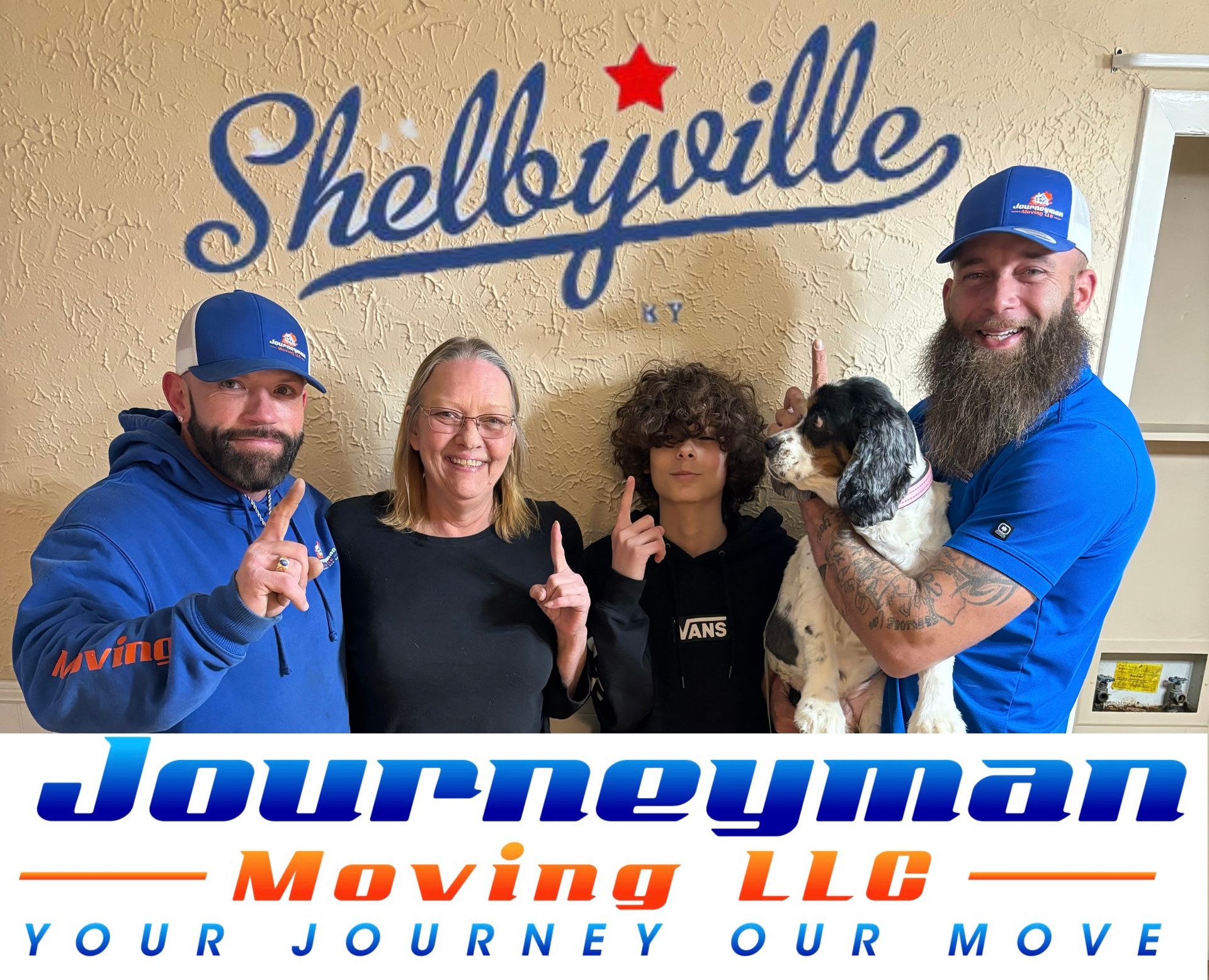 Happy Kentucky moving clients sharing positive experiences and success stories. Trust our expert moving company for stress-free local and long-distance moves