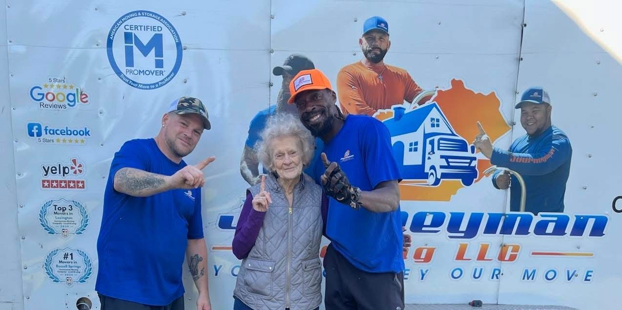 Happy Kentucky moving clients sharing positive experiences and success stories. Trust our expert moving company for stress-free local and long-distance moves