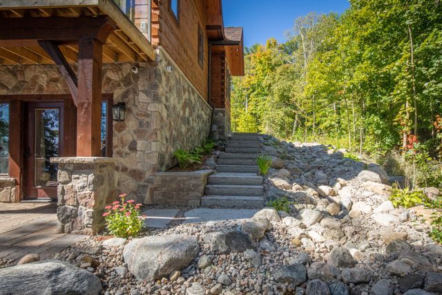 stormwater management, rain garden design, waterwise landscaping, dry creek bed