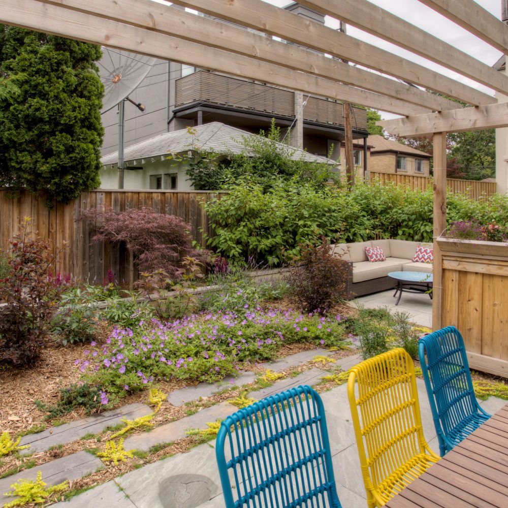 Outdoor Living Spaces, Patio Design, Permeable Patio Surfaces, Native Plant Patio Gardens, Low-Impact Patio Design