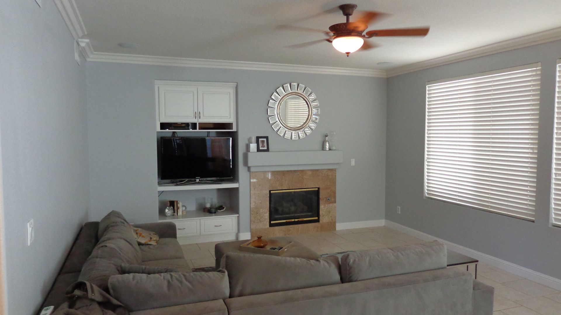 interior residential painting after 8