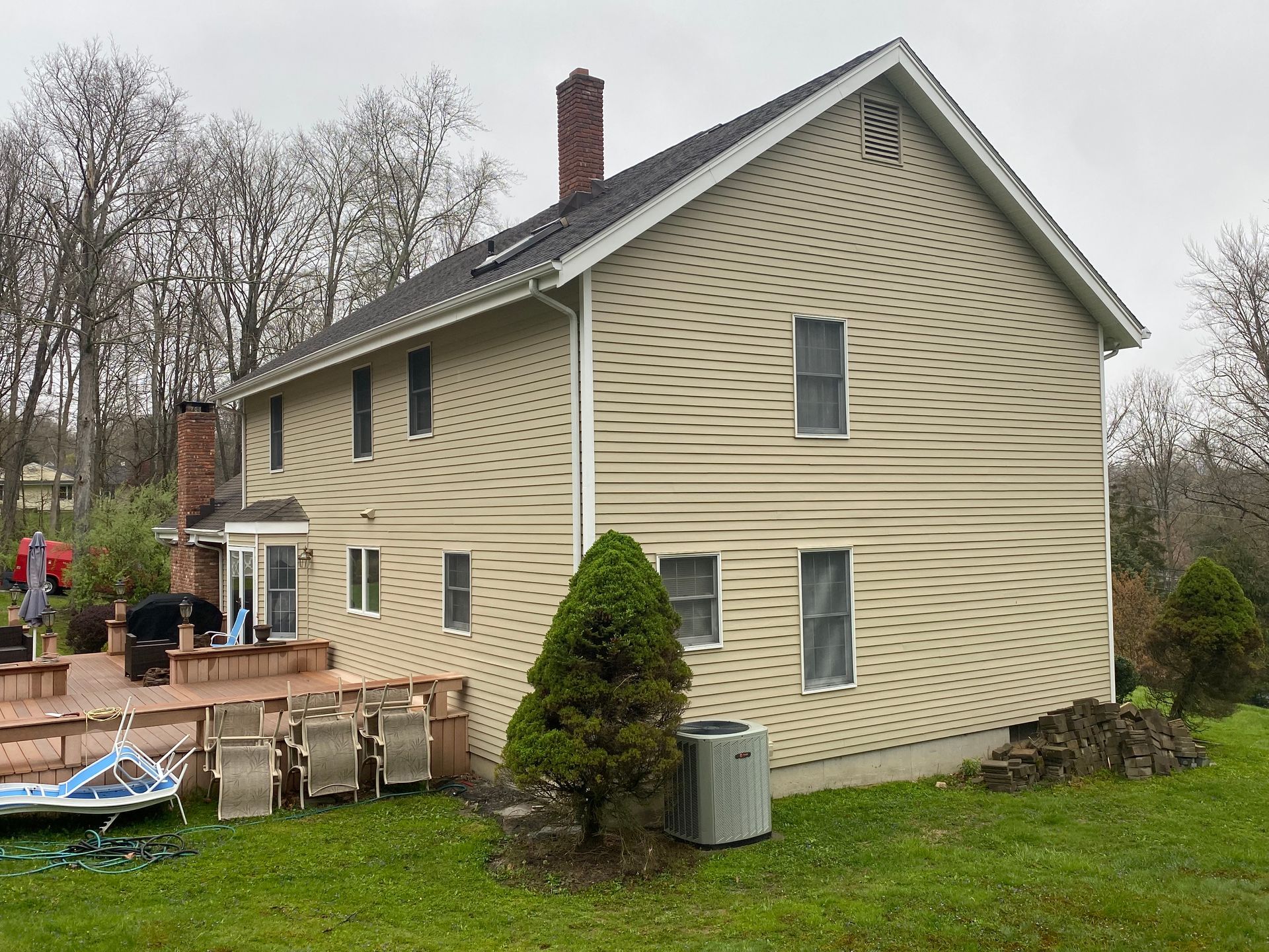 Exterior House painting after 4