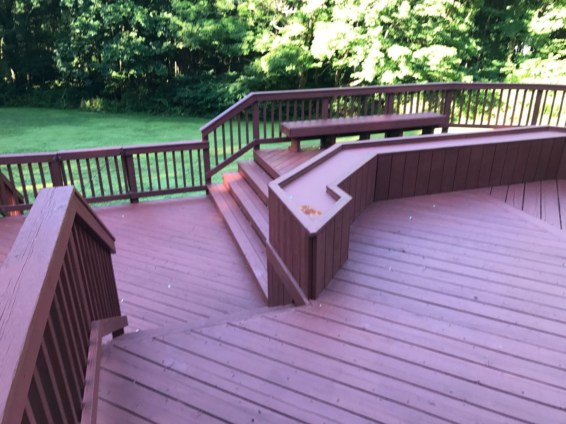Deck painting  after 3