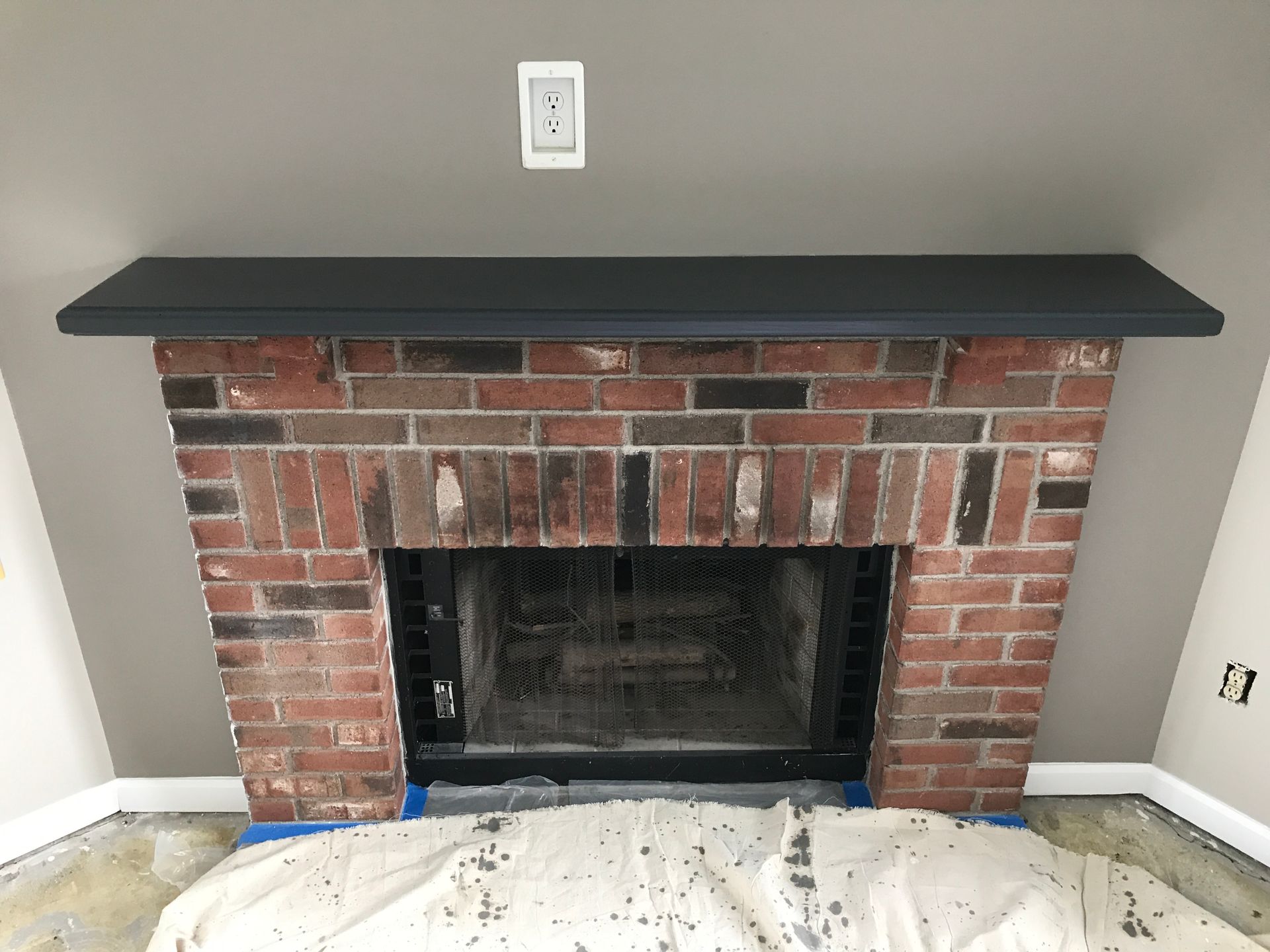 interior residential painting  Before 2