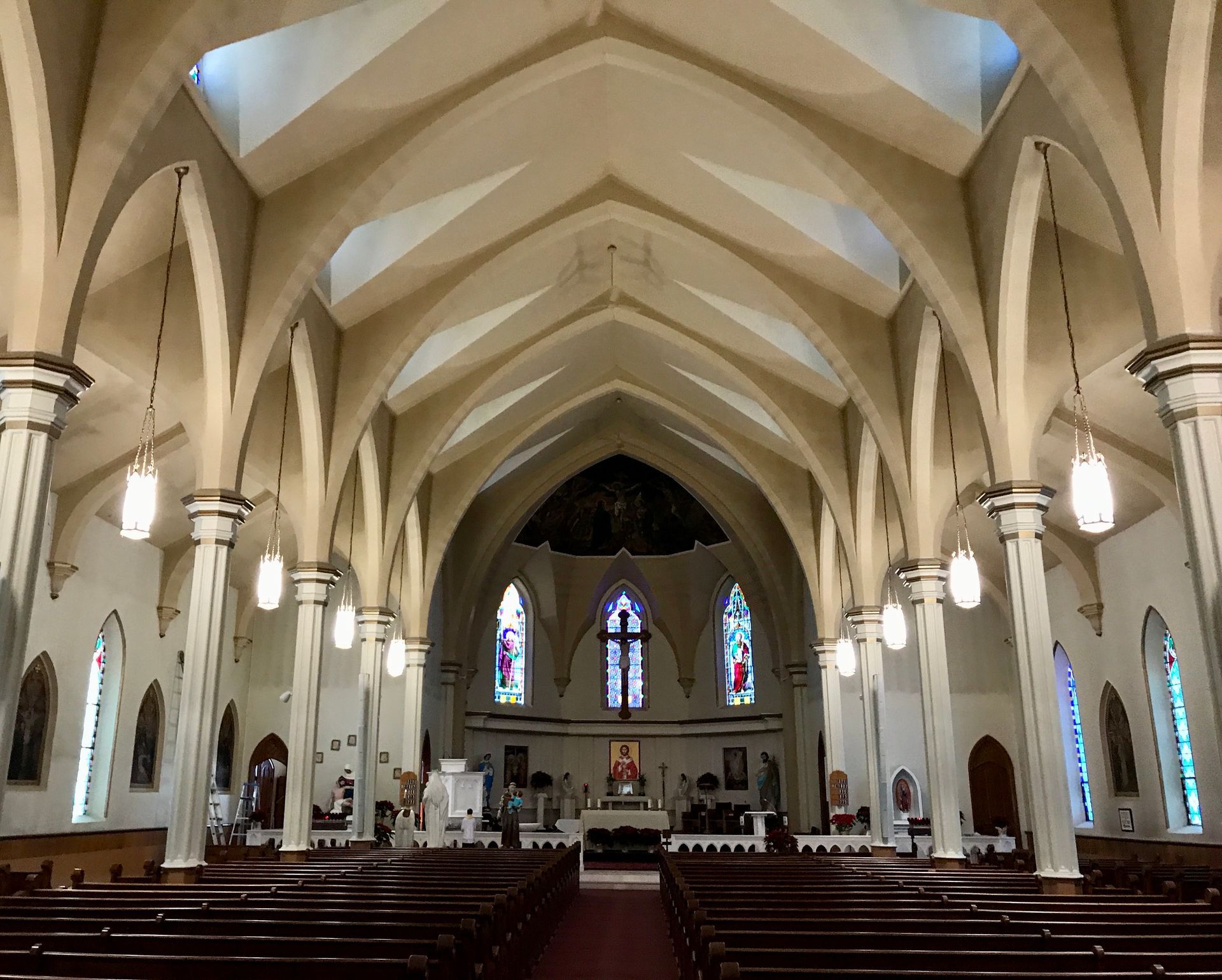 Church interior painting  7