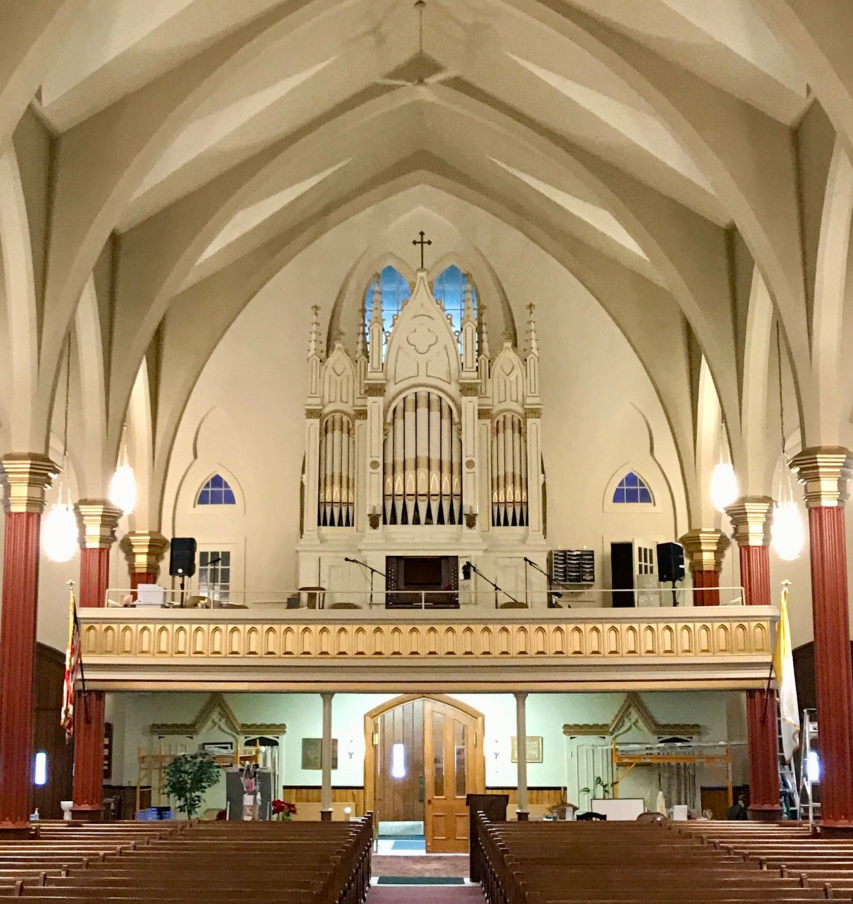 Church interior painting  After 4