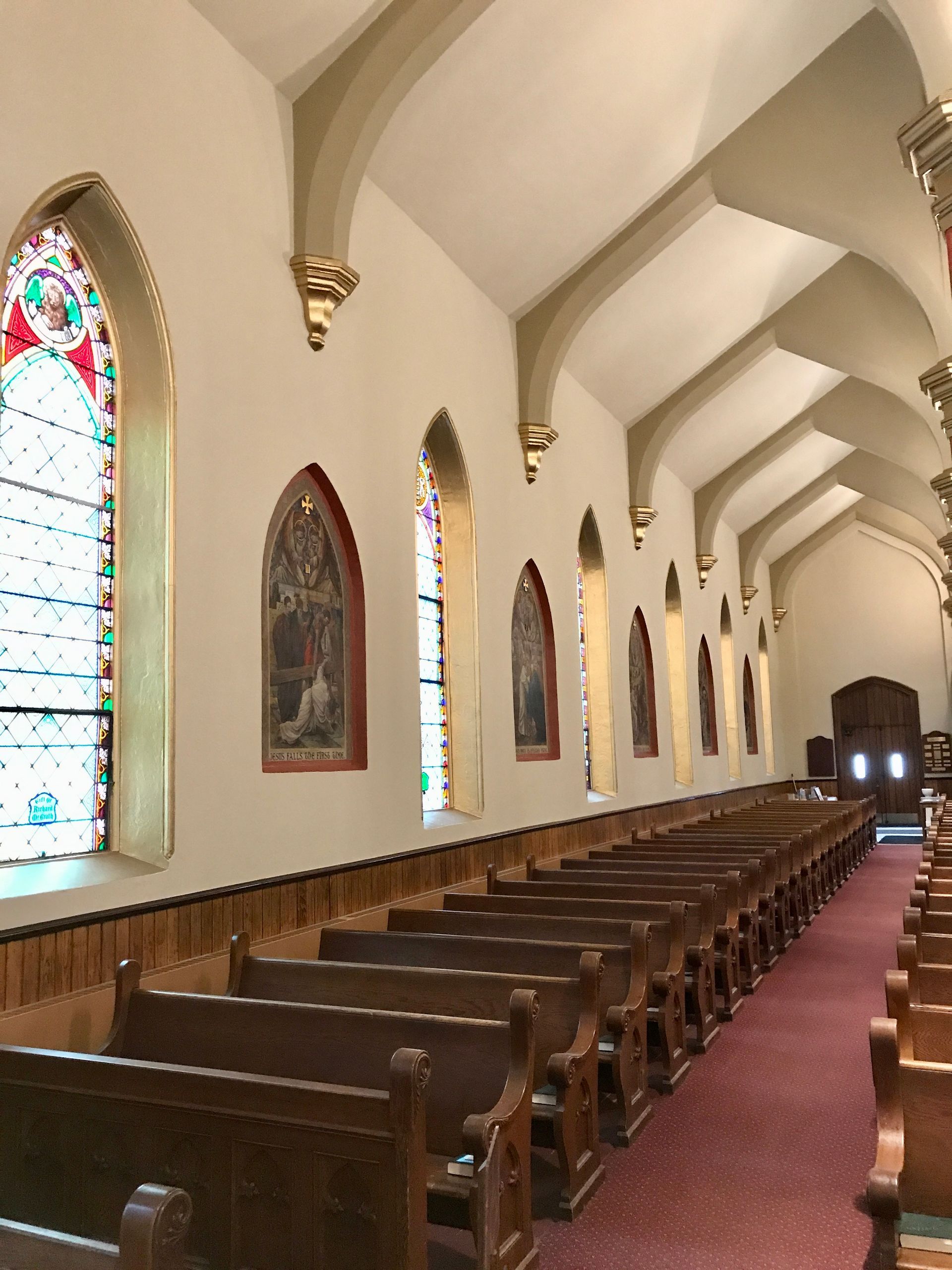 Church interior painting  After 3