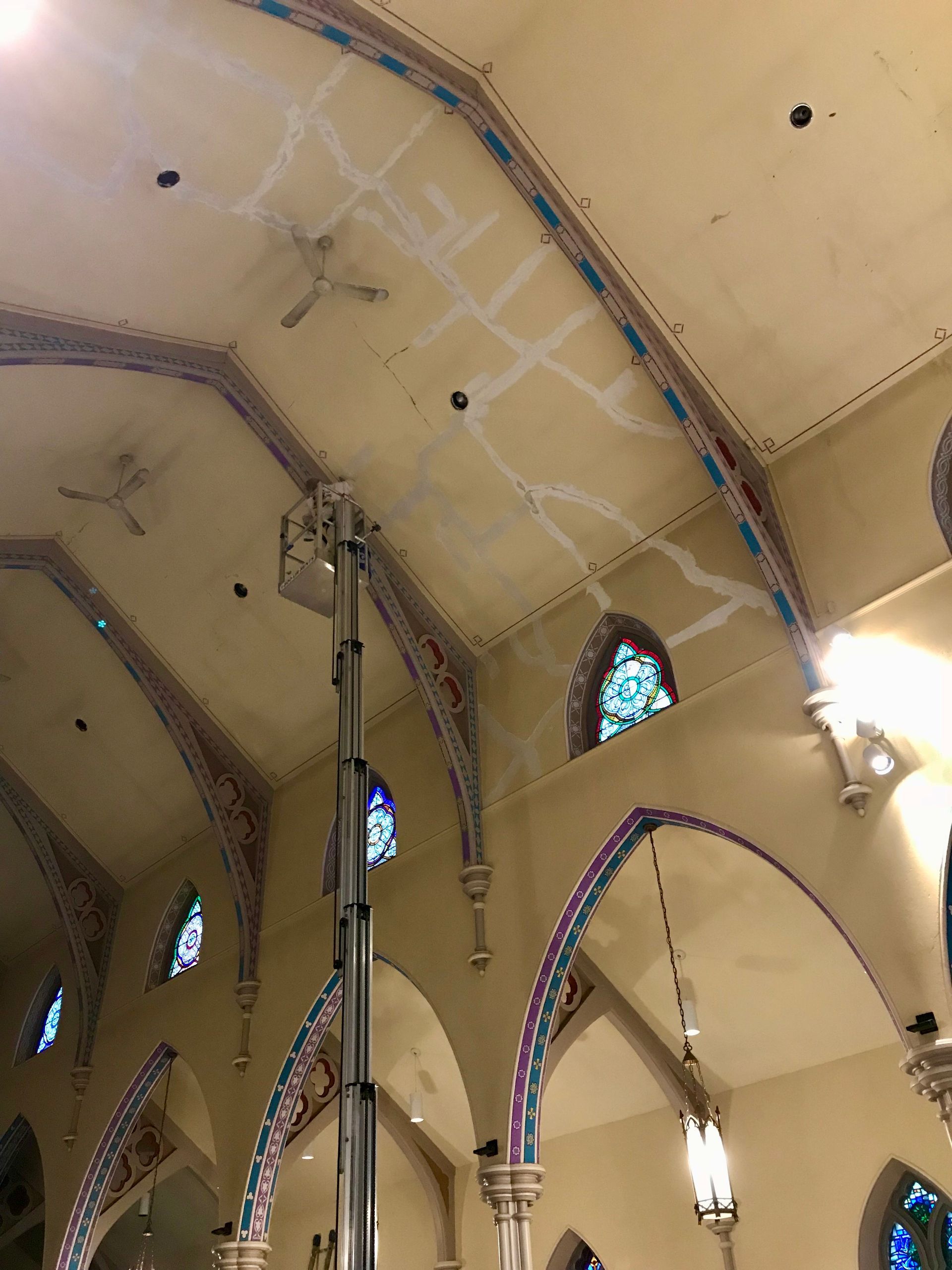 Church Painting Prep Work 11