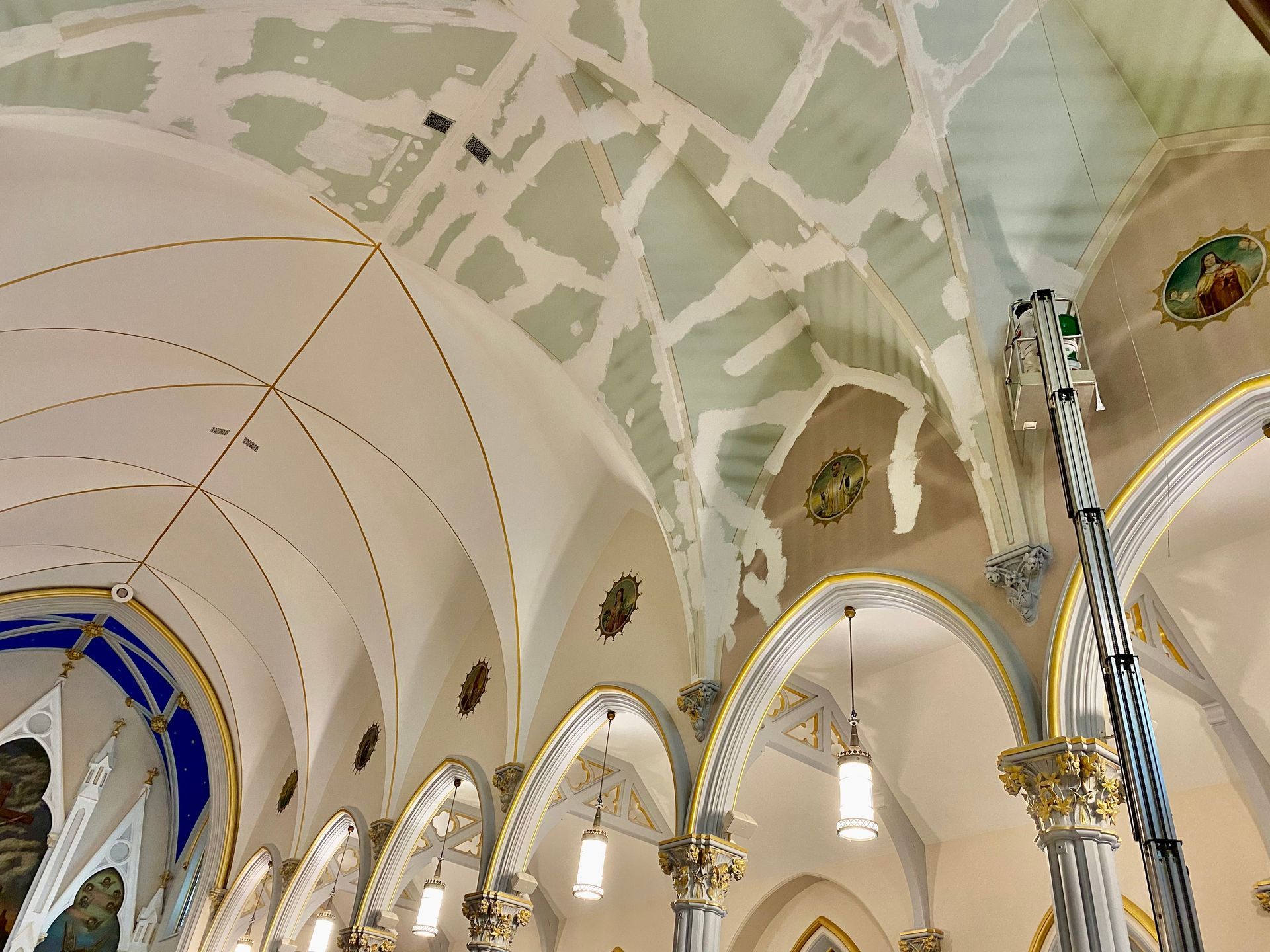 Church Painting Prep Work 9