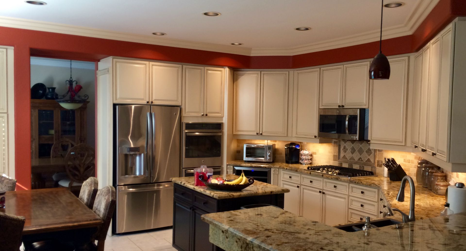 interior residential painting before 6