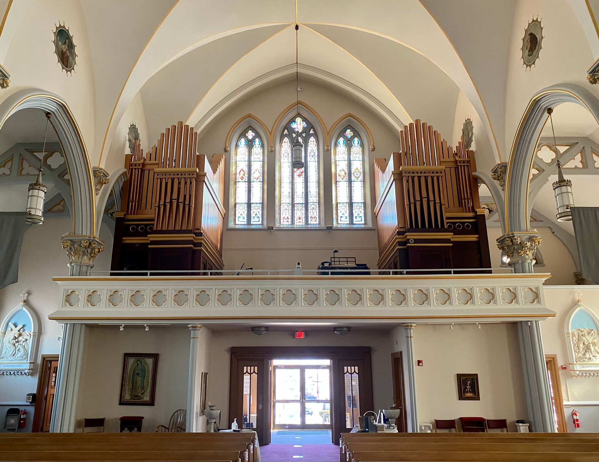 Church interior painting  16