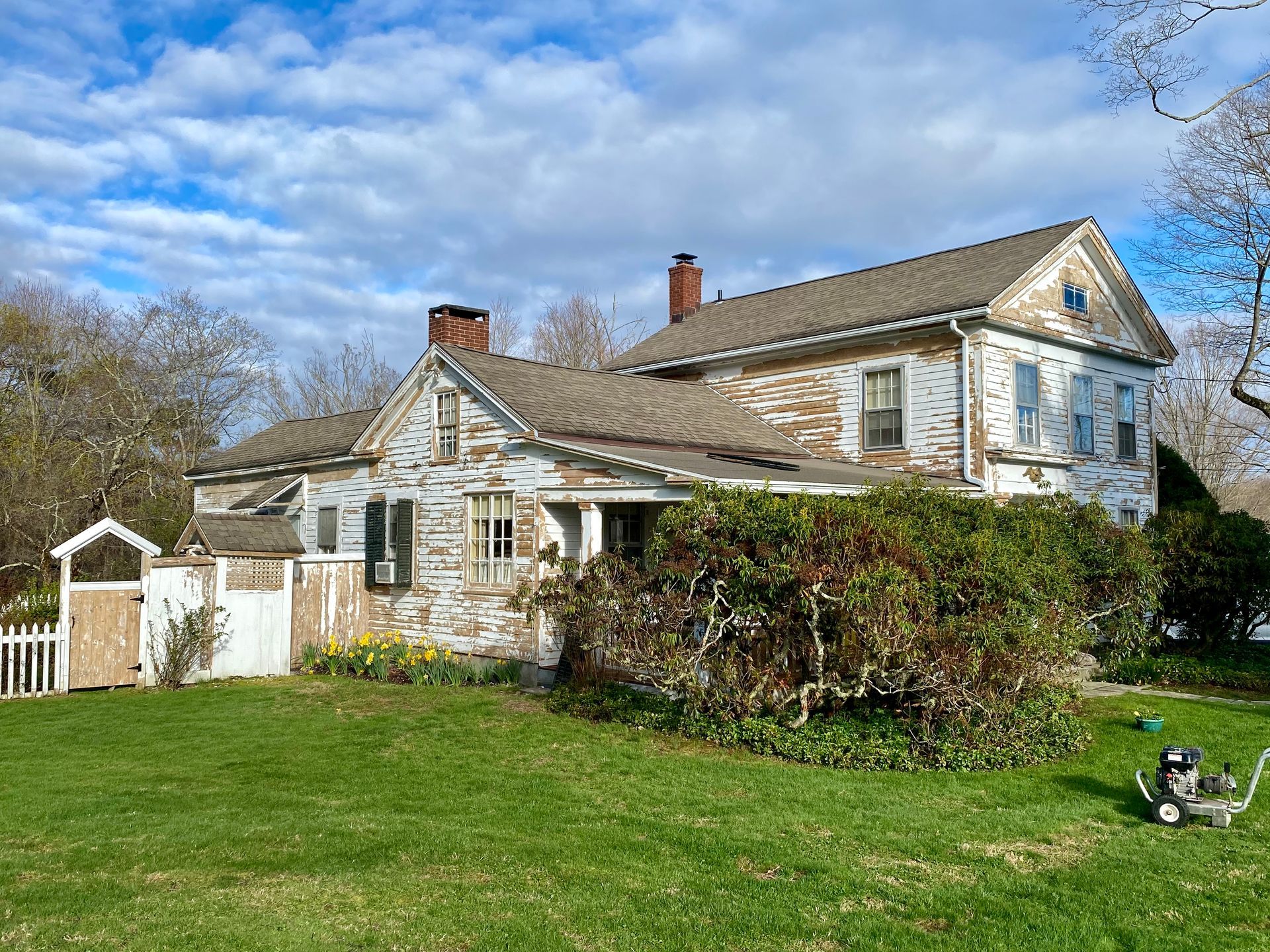 Exterior House painting before 3