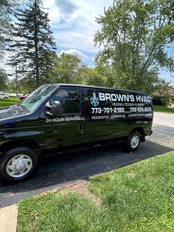 Company Vehicle — Harvey, IL — Brown’s HVAC