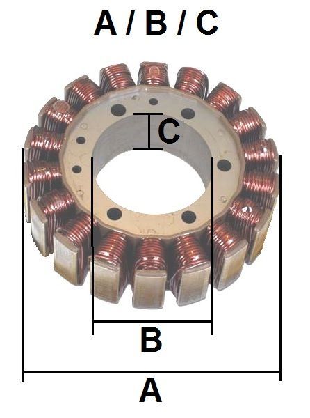 Stator Raptor 660 01-05