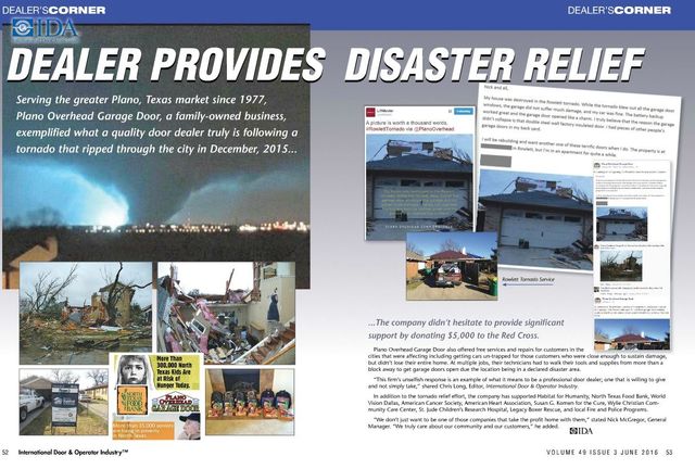 Nationally Recognized by IDA – Industry Leading Magazine – For 