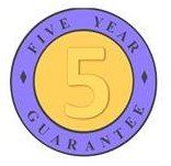 Five year guarantee
