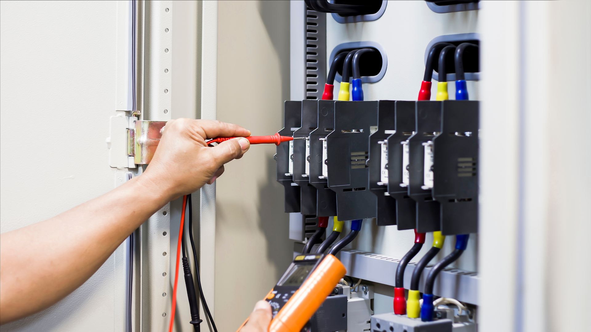 Photo of a electrical components
