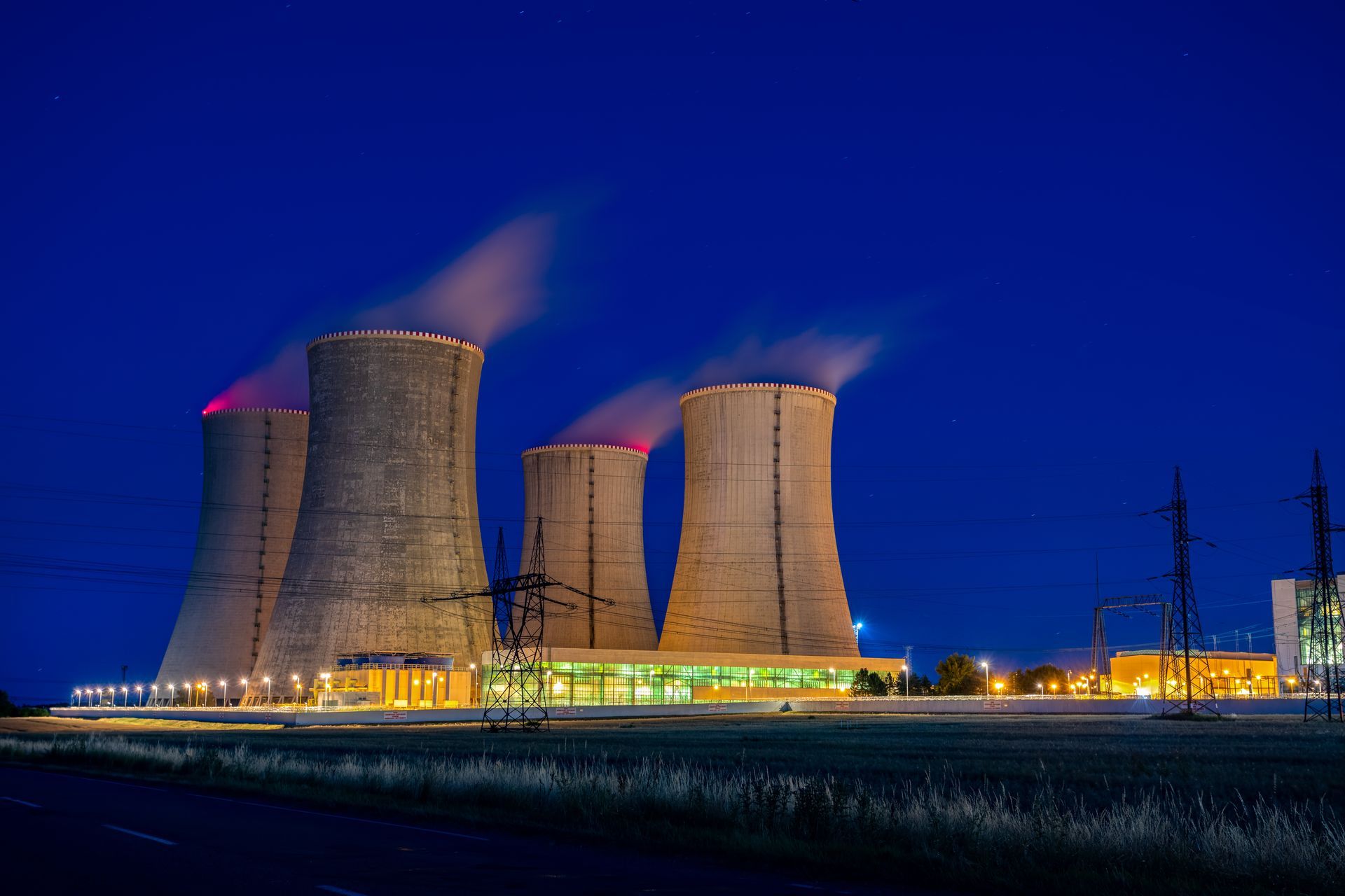 Photos of a power plant