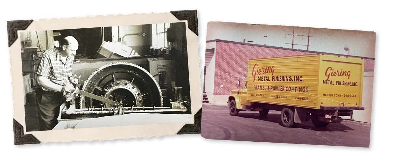 Vintage photos from Giering Metal Finishing